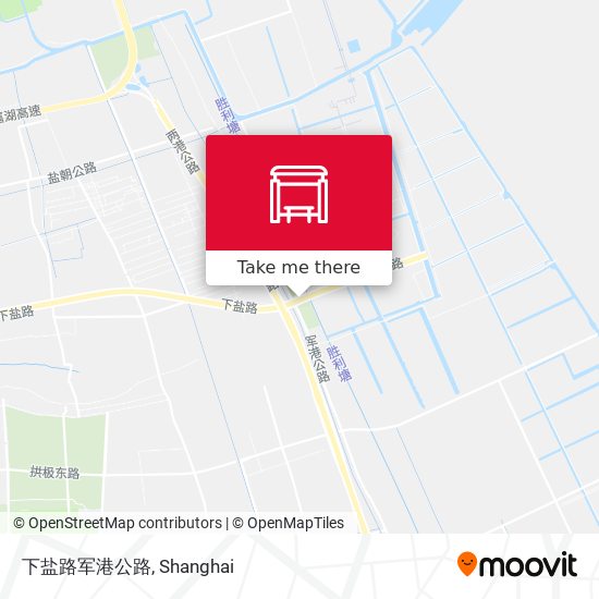 下盐路军港公路 map