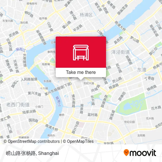 崂山路张杨路 map