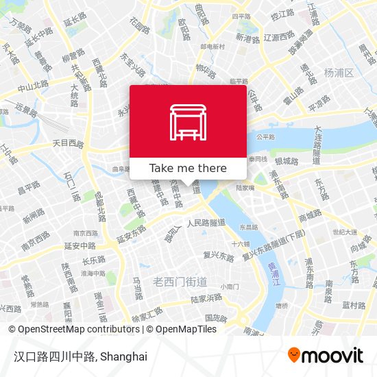 汉口路四川中路 map