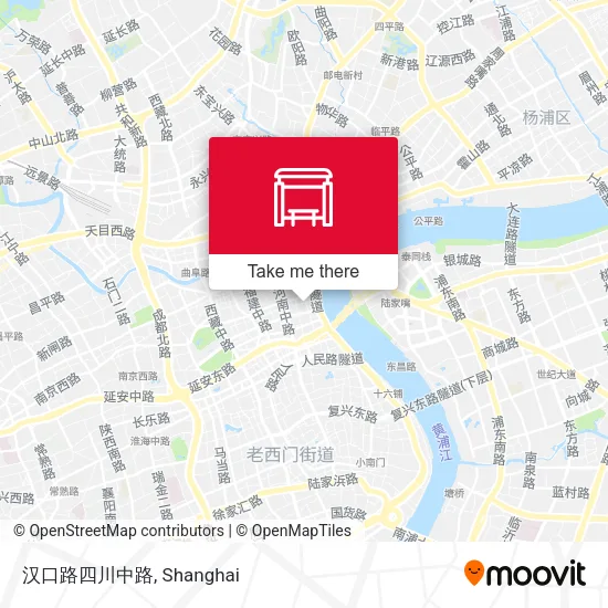 汉口路四川中路 map