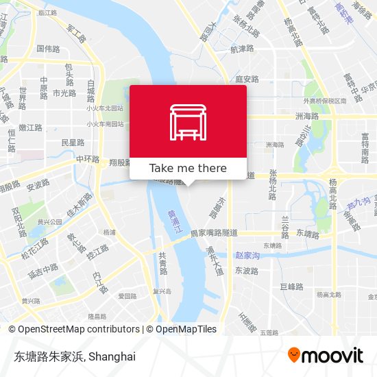 东塘路朱家浜 map
