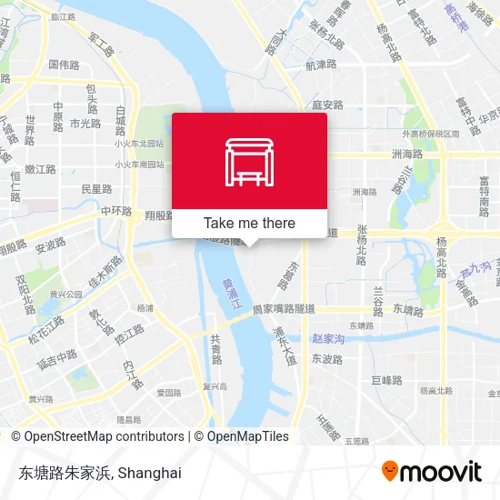东塘路朱家浜 map