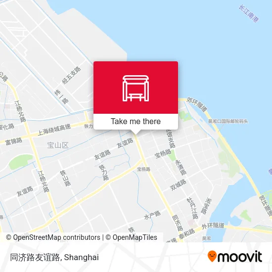 同济路友谊路 map