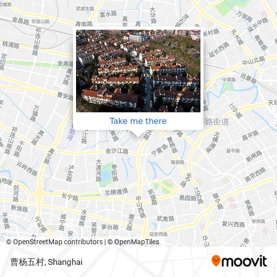 曹杨五村 map