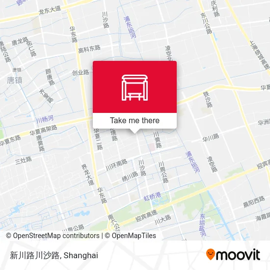 新川路川沙路 map