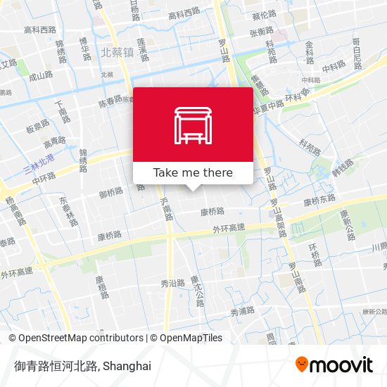 御青路恒河北路 map