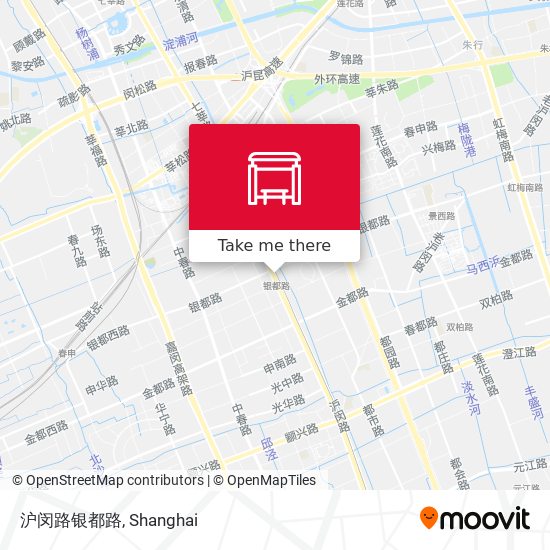 沪闵路银都路 map