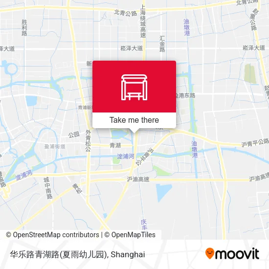 华乐路青湖路(夏雨幼儿园) map