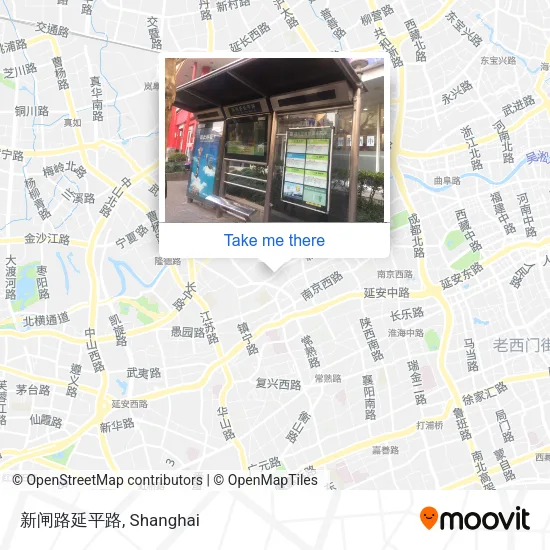 新闸路延平路 map