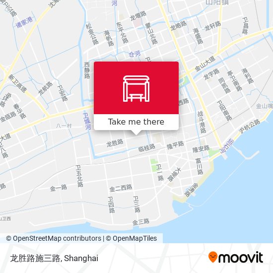 龙胜路施三路 map