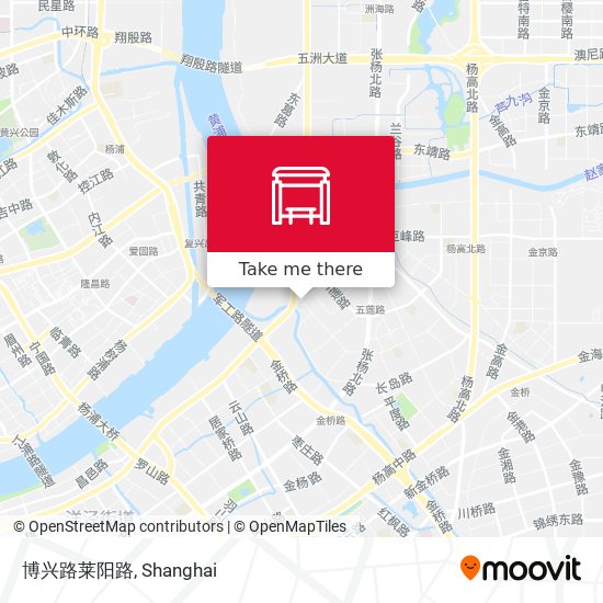 博兴路莱阳路 map