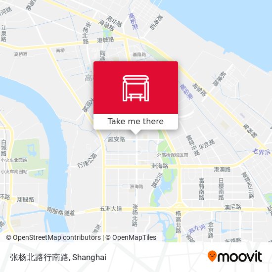 张杨北路行南路 map