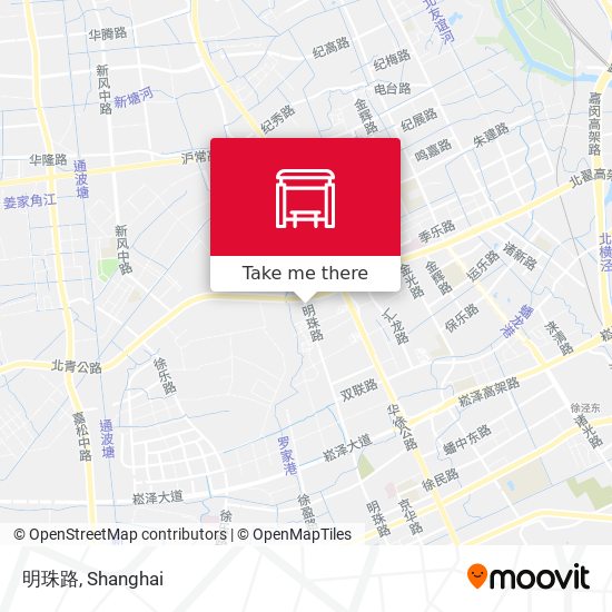 明珠路 map