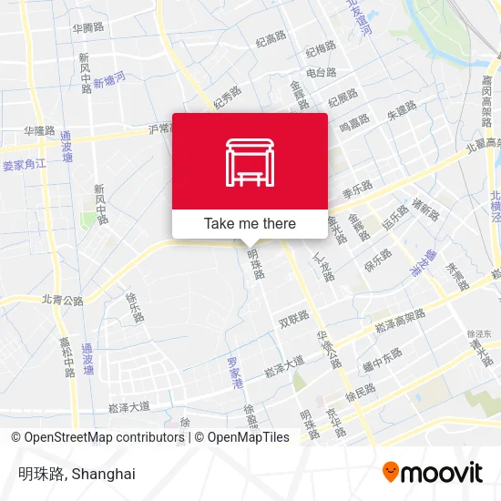 明珠路 map