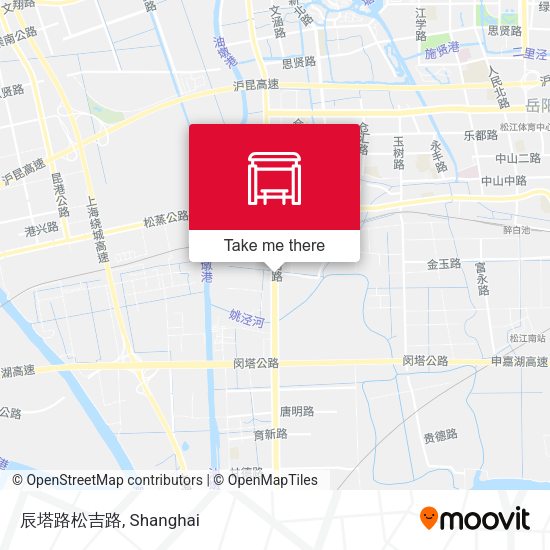 辰塔路松吉路 map