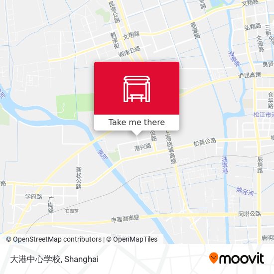 大港中心学校 map