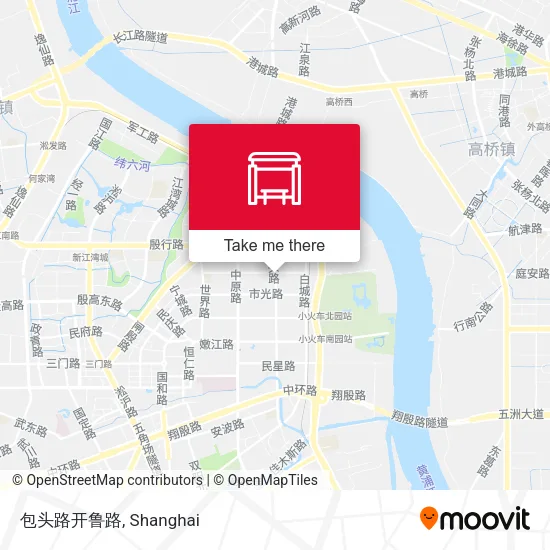 包头路开鲁路 map