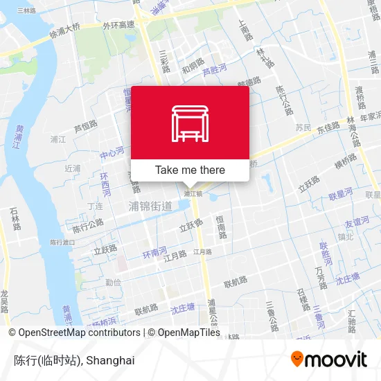 陈行(临时站) map