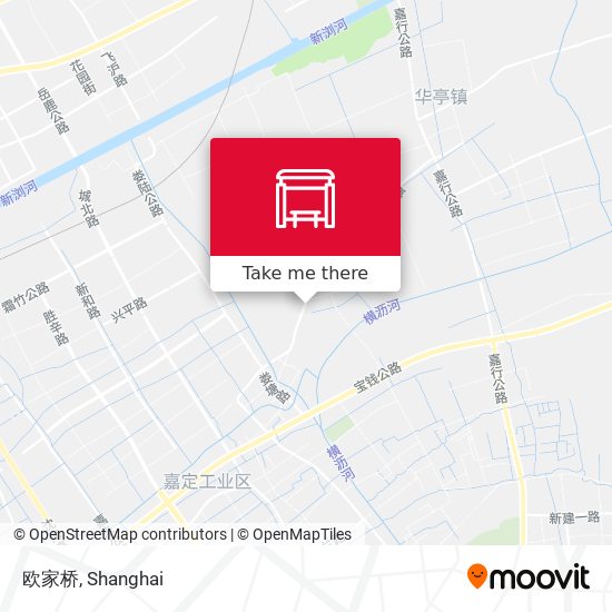 欧家桥 map