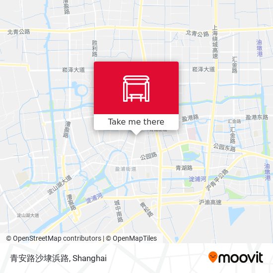 青安路沙埭浜路 map
