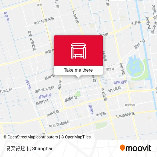 易买得超市 map
