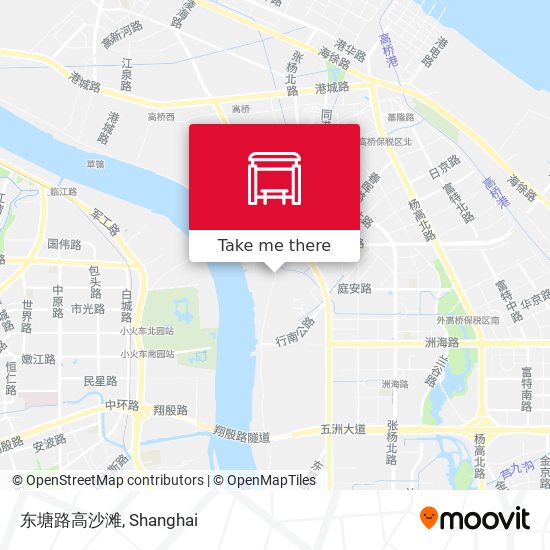 东塘路高沙滩 map
