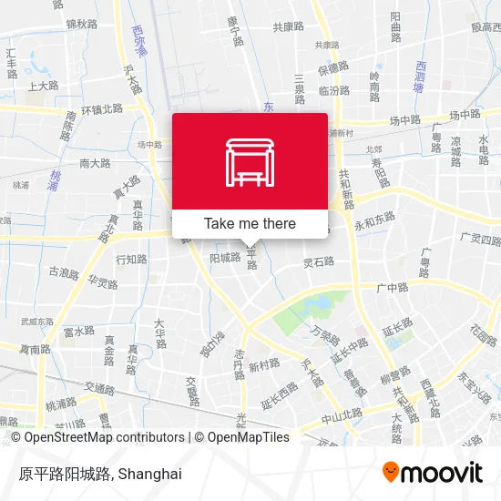 原平路阳城路 map