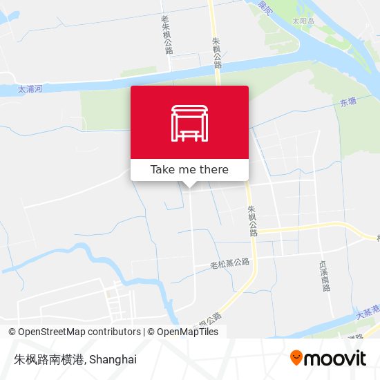 朱枫路南横港 map