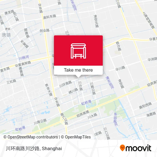 川环南路川沙路 map