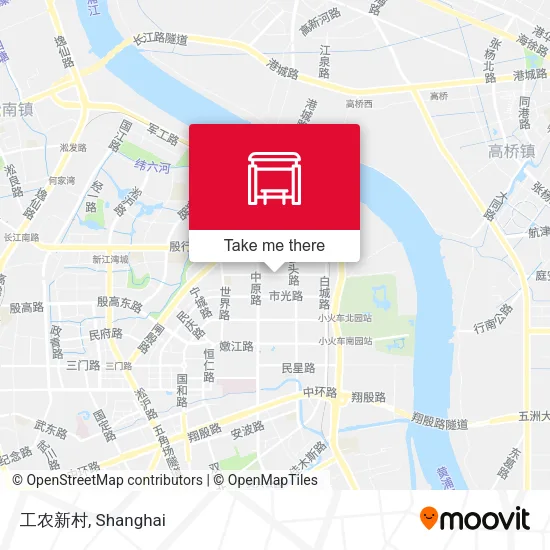 工农新村 map