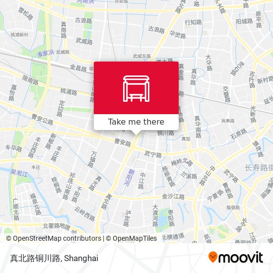 真北路铜川路 map