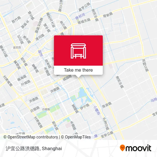 沪宜公路洪德路 map