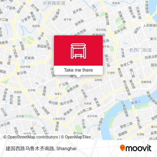 建国西路乌鲁木齐南路 map