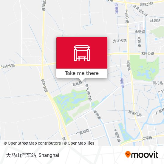 天马山汽车站 map