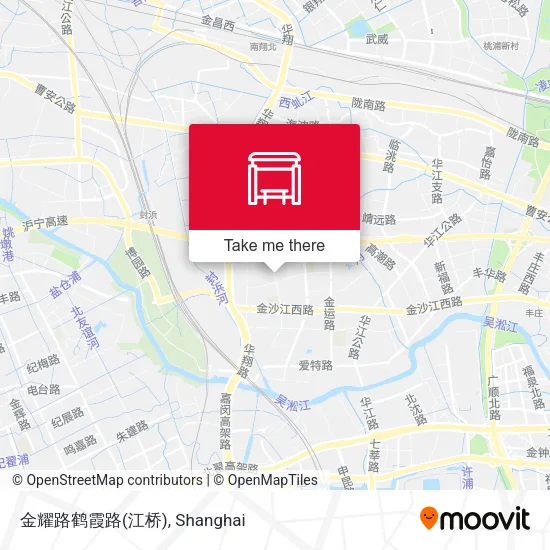金耀路鹤霞路(江桥) map