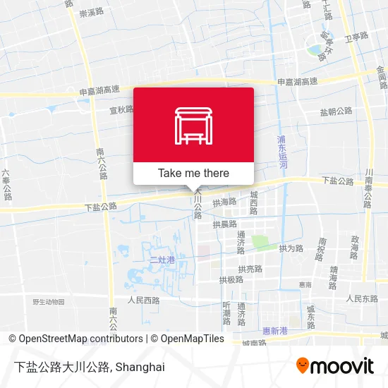 下盐公路大川公路 map