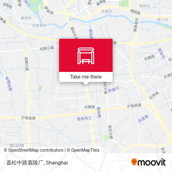 嘉松中路嘉陵厂 map