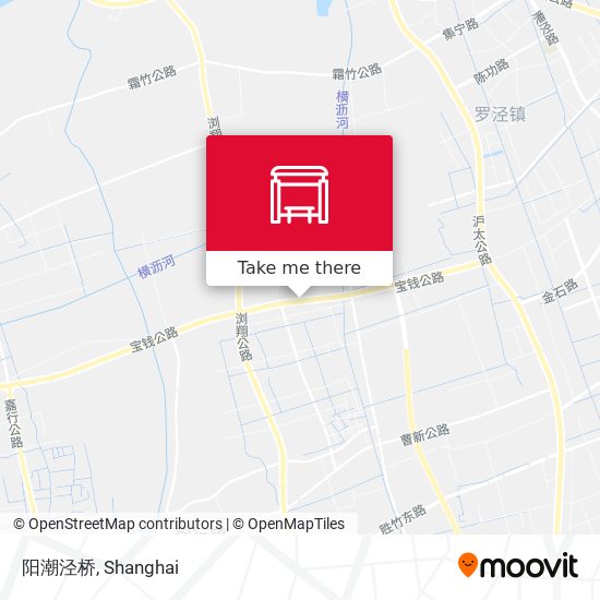 阳潮泾桥 map