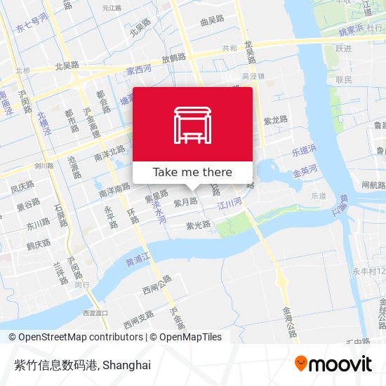 紫竹信息数码港 map