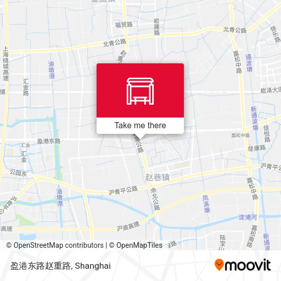 盈港东路赵重路 map