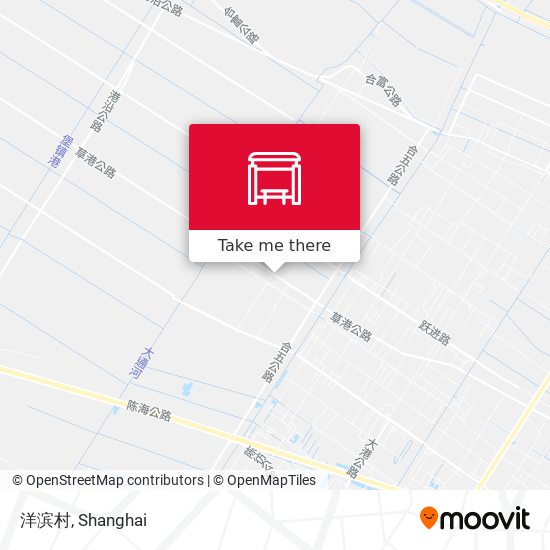 洋滨村 map