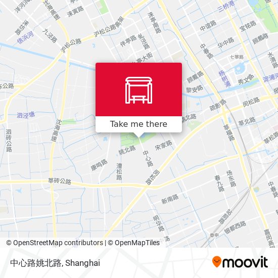 中心路姚北路 map