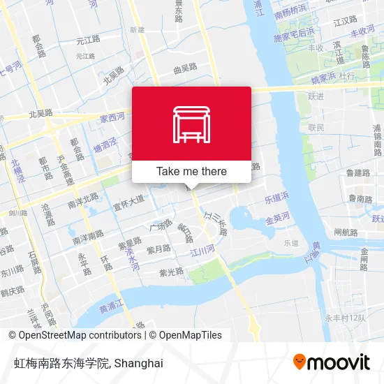 虹梅南路东海学院 map