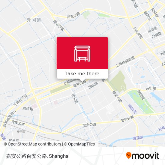 嘉安公路百安公路 map