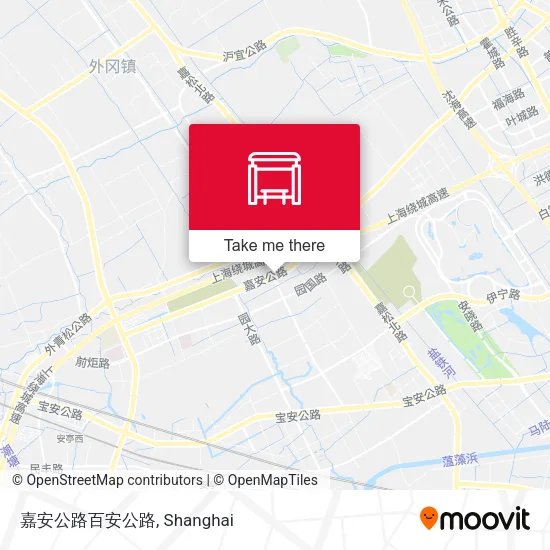 嘉安公路百安公路 map