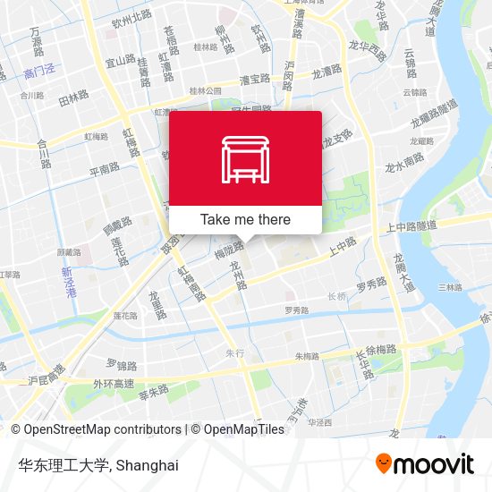华东理工大学 map