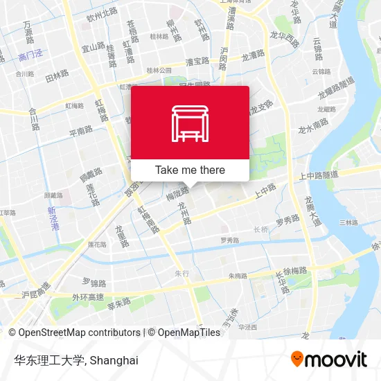 华东理工大学 map