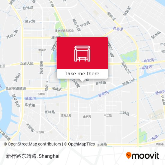 新行路东靖路 map