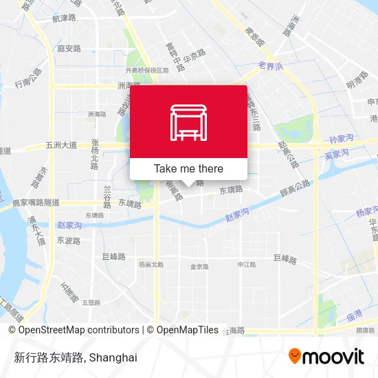 新行路东靖路 map