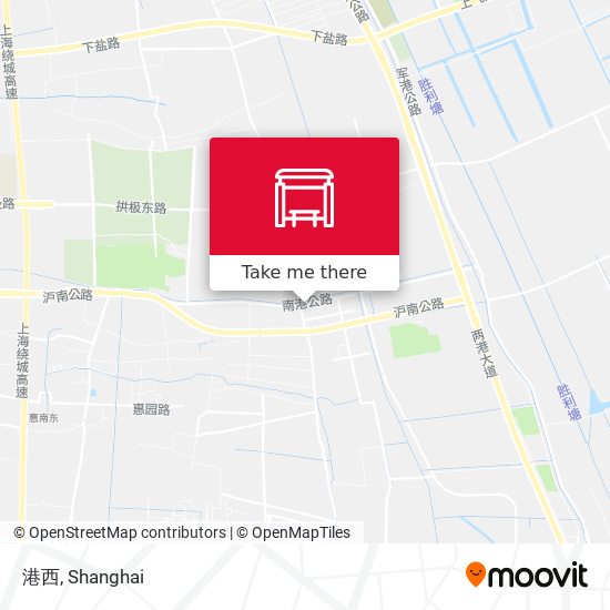 港西 map